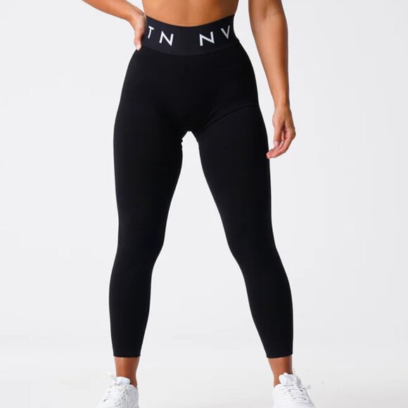 NVGTN Black Sport Seamless Leggings - Picture 2 of 2